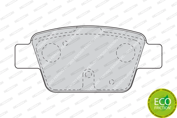Set placute frana