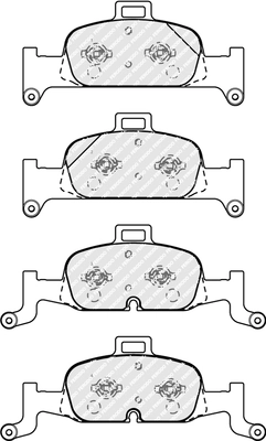 Set placute frana