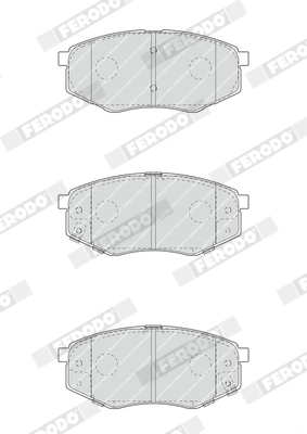 Set placute frana