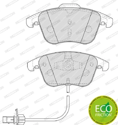 Set placute frana