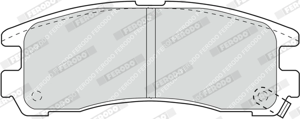 Set placute frana