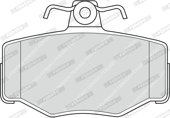 Set placute frana