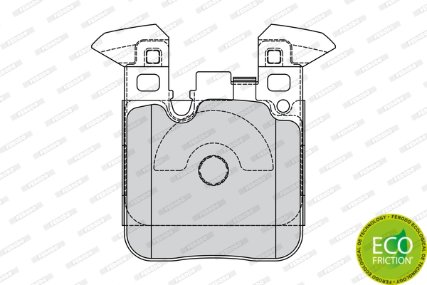 Set placute frana