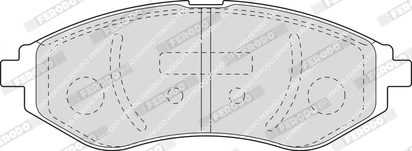 Set placute frana