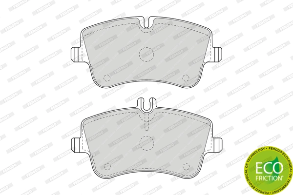 Set placute frana