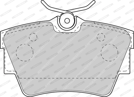 Set placute frana