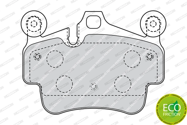 Set placute frana
