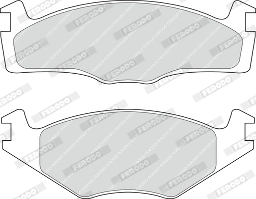 Set placute frana