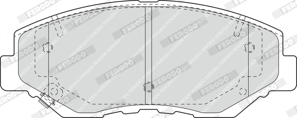 Set placute frana