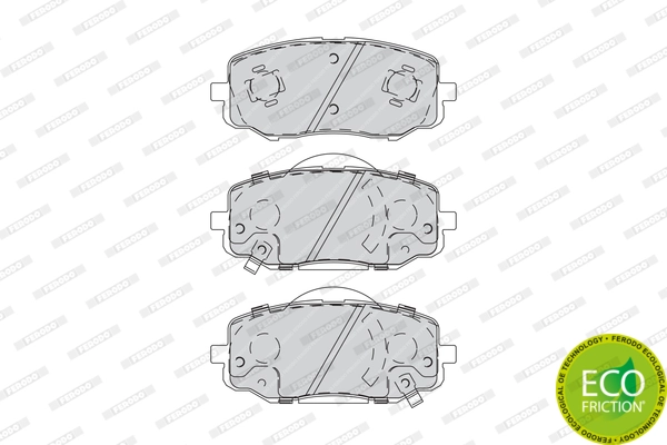 Set placute frana