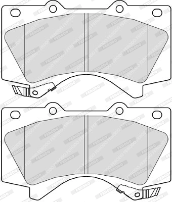 Set placute frana