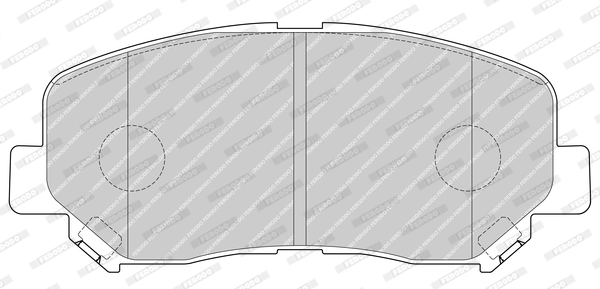 Set placute frana