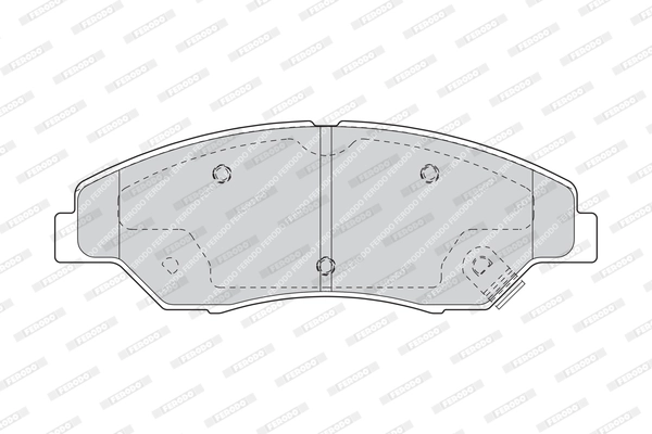 Set placute frana