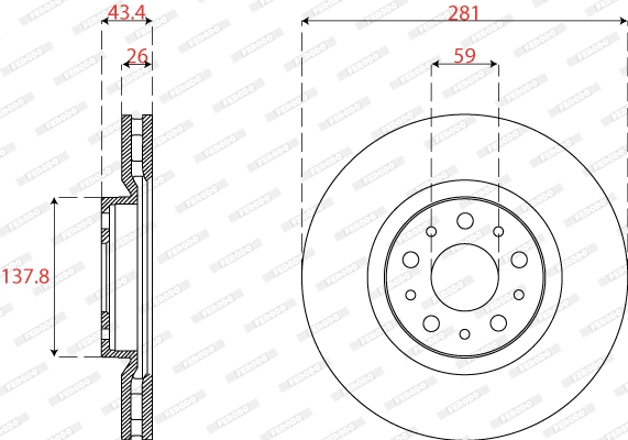 Disc frana