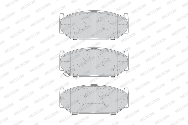 Set placute frana