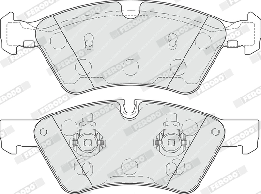Set placute frana