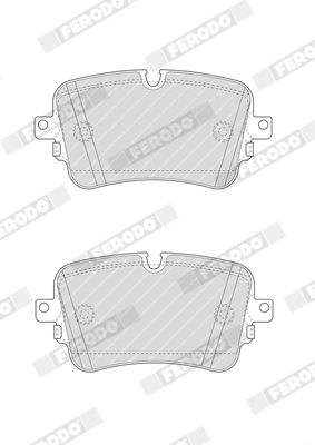 Set placute frana