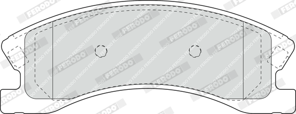 Set placute frana