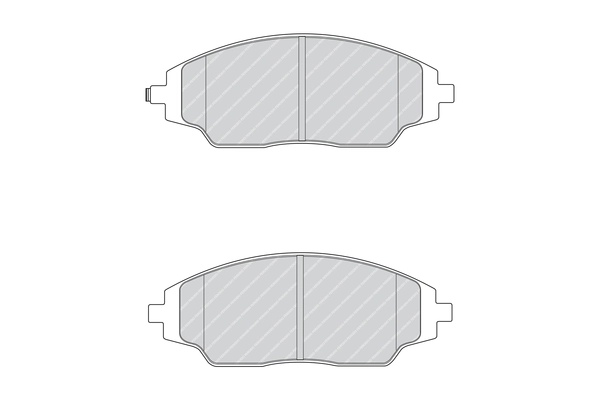 Set placute frana