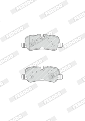 Set placute frana