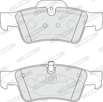 Set placute frana