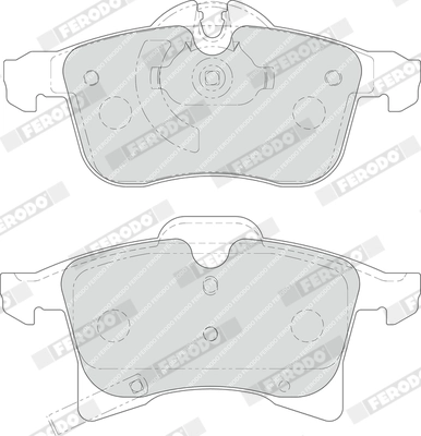 Set placute frana