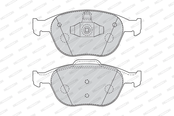 Set placute frana