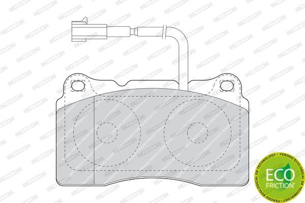 Set placute frana