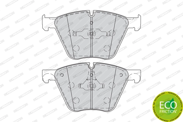 Set placute frana