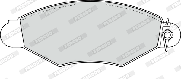 Set placute frana