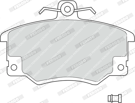 Set placute frana