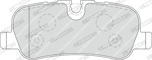 Set placute frana
