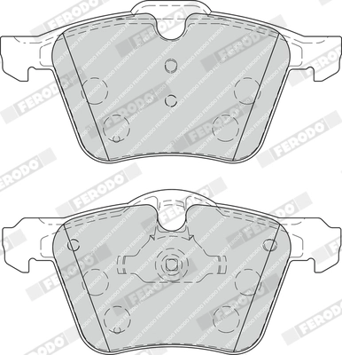 Set placute frana