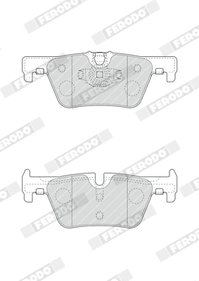 Set placute frana