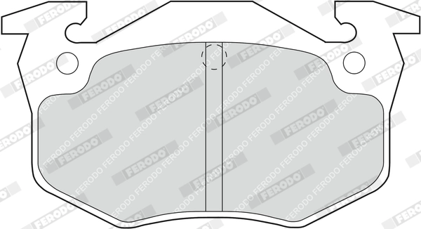 Set placute frana