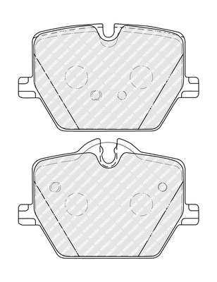 Set placute frana