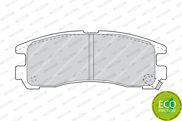 Set placute frana