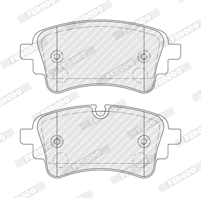 Set placute frana