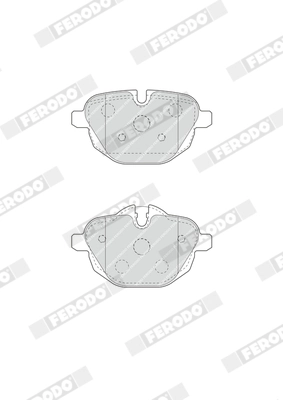 Set placute frana