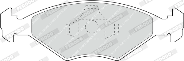 Set placute frana