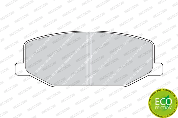 Set placute frana