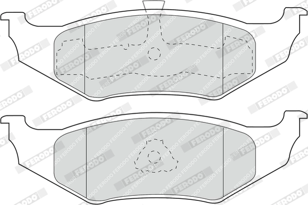 Set placute frana