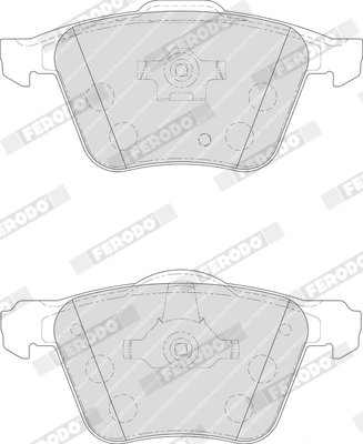 Set placute frana