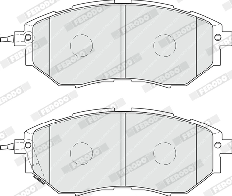 Set placute frana