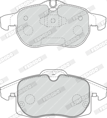 Set placute frana