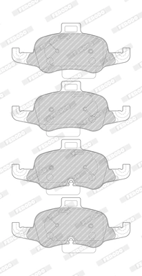 Set placute frana
