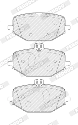 Set placute frana