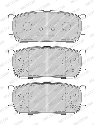 Set placute frana