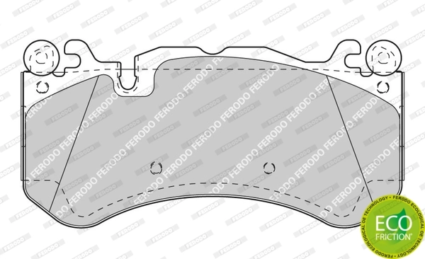Set placute frana