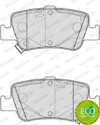 Set placute frana